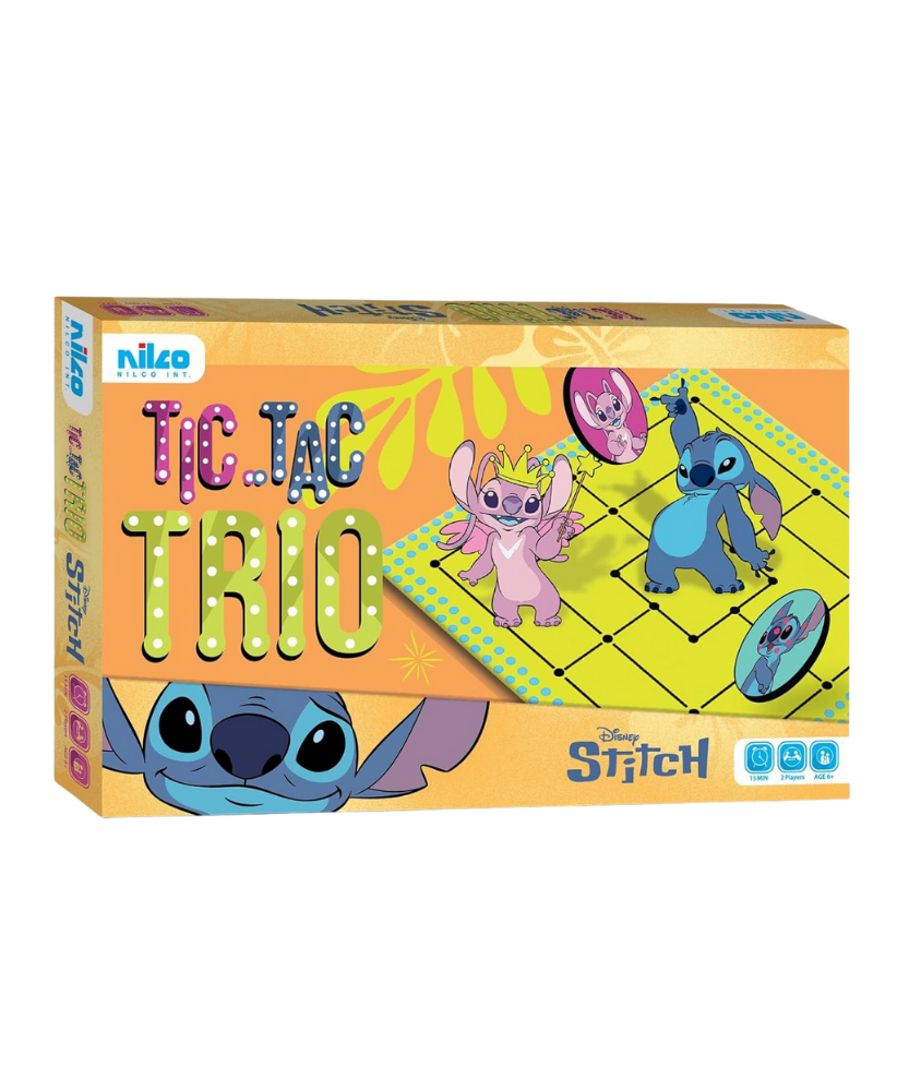 Disney Stitch Tic Tac Trio Game