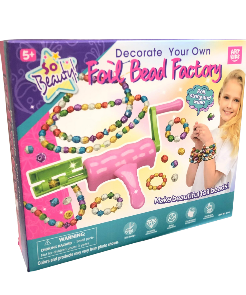 So Beauty! Decorate Your Own Foil Bead Factory