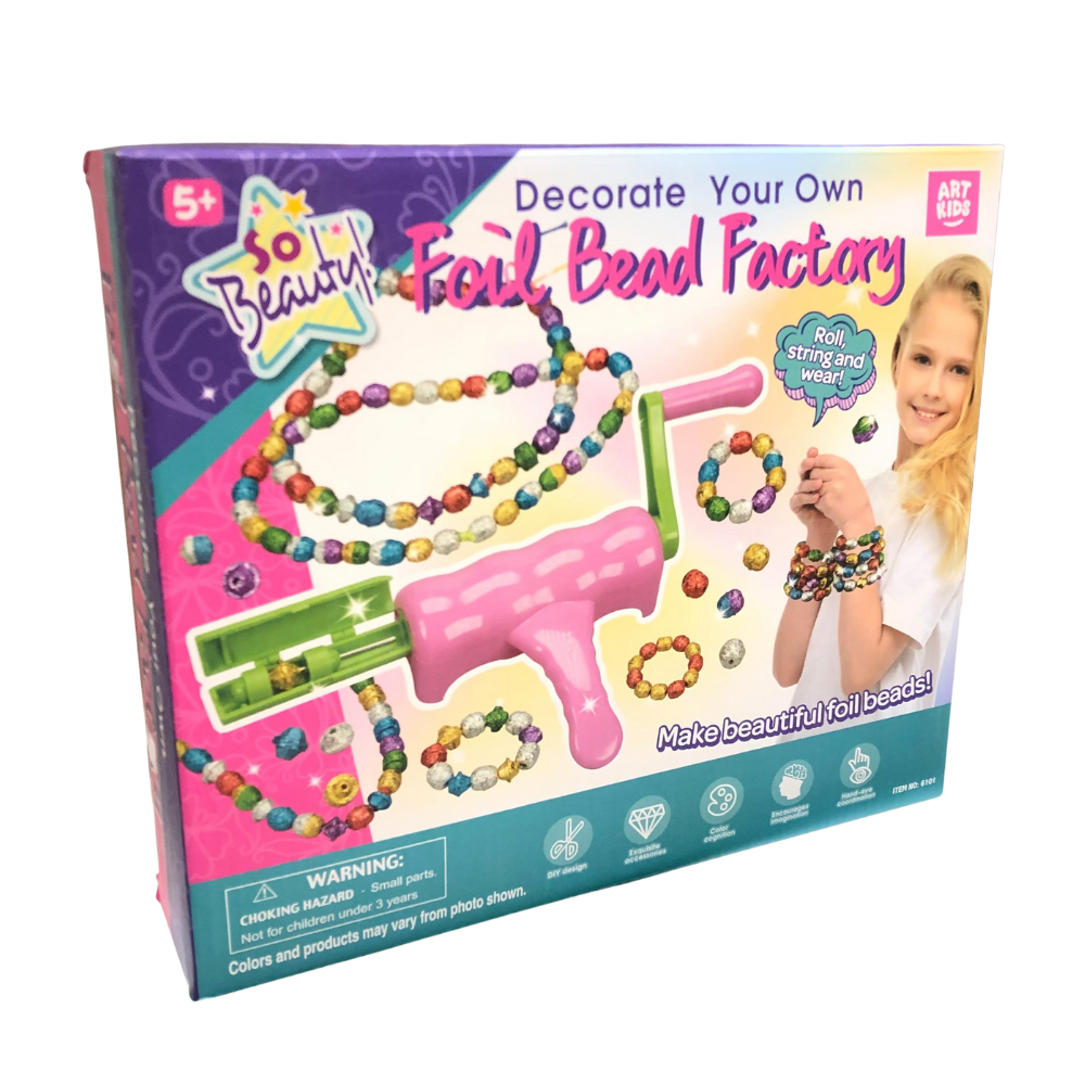 So Beauty! Decorate Your Own Foil Bead Factory