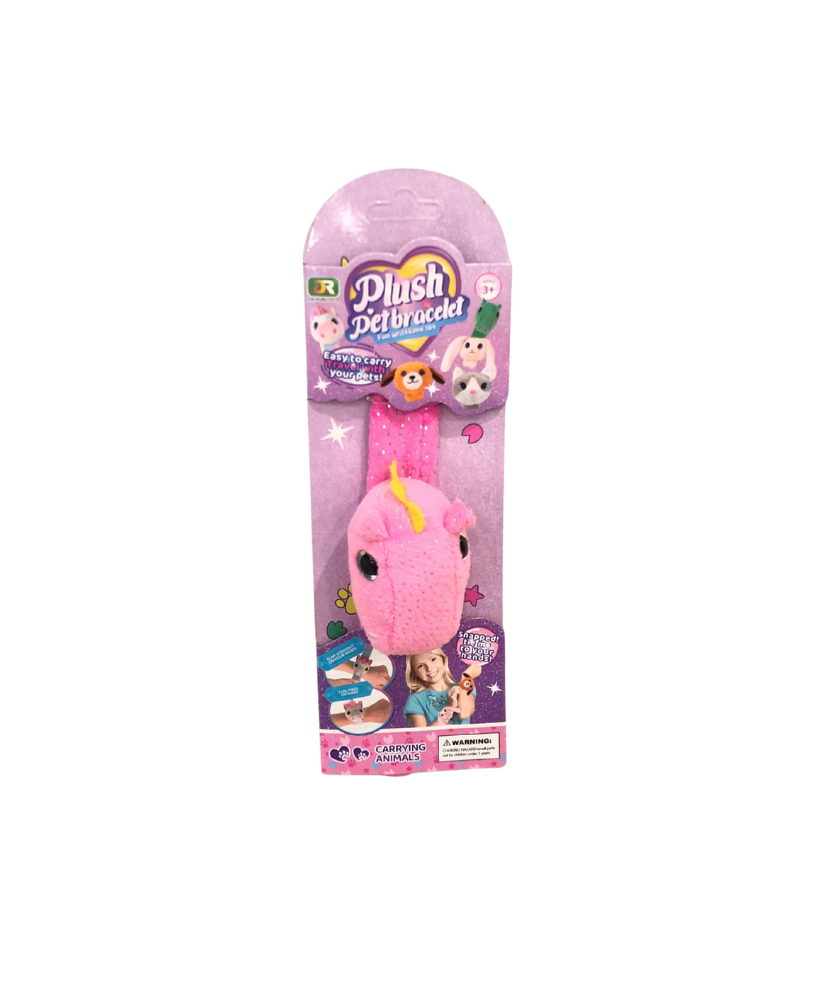 Plush Pet Bracelet Fun Wristband Set