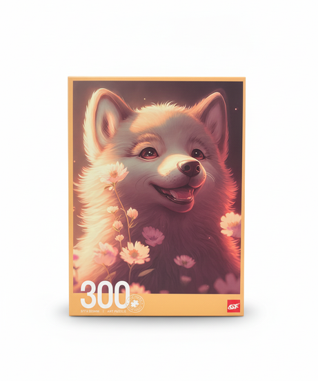 300 Piece Cute Fox Art Puzzle