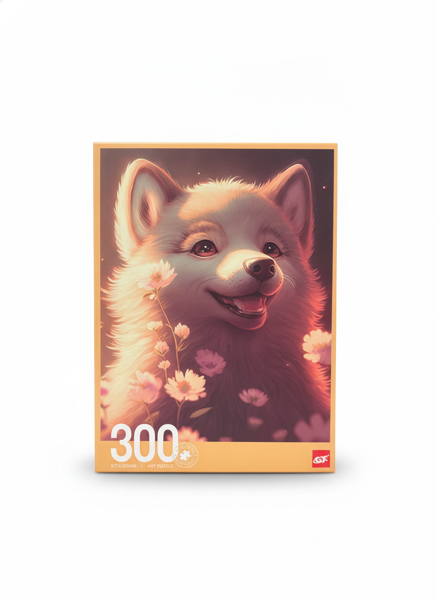 300 Piece Cute Fox Art Puzzle