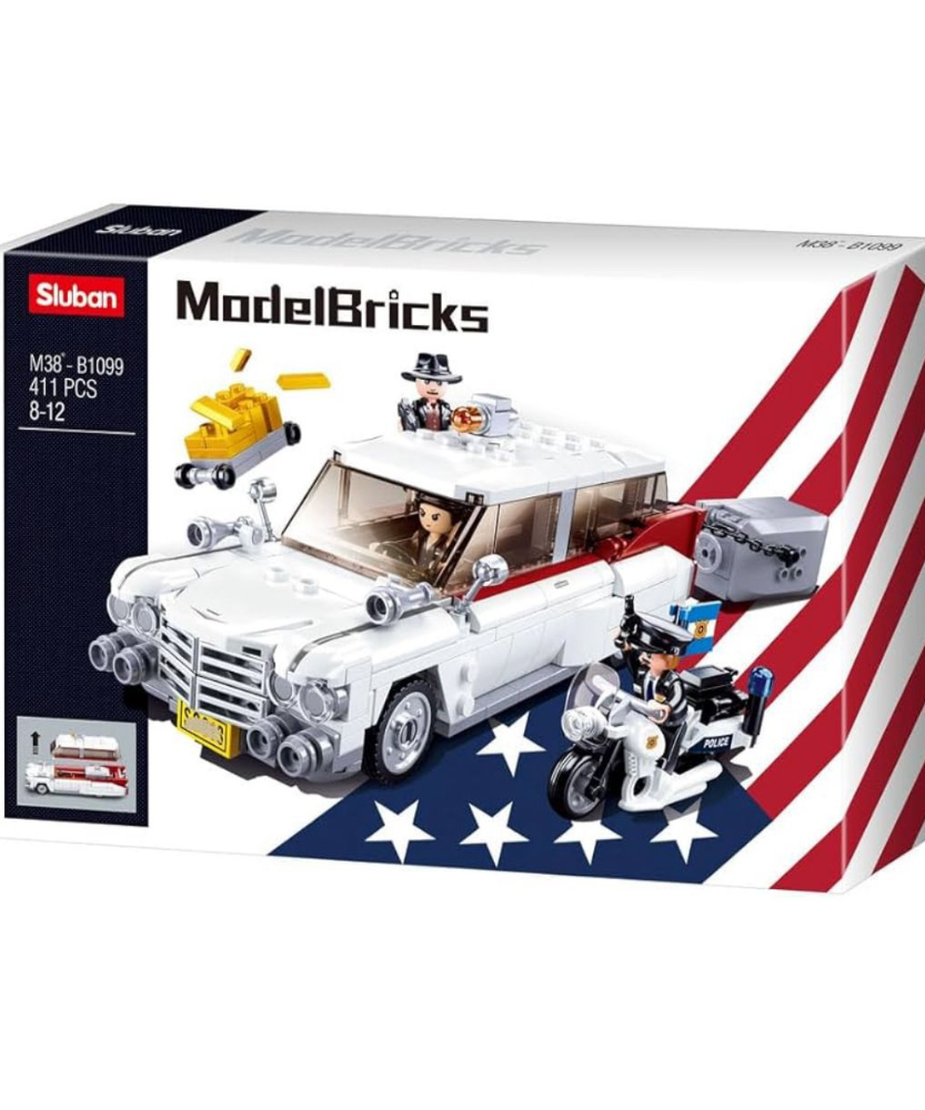 Model Bricks Police And the The Thief