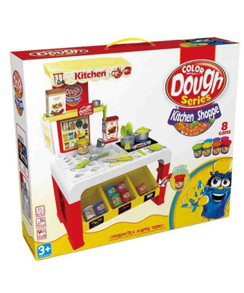 Color Dough Series Kitchen Shop 32+ PCS