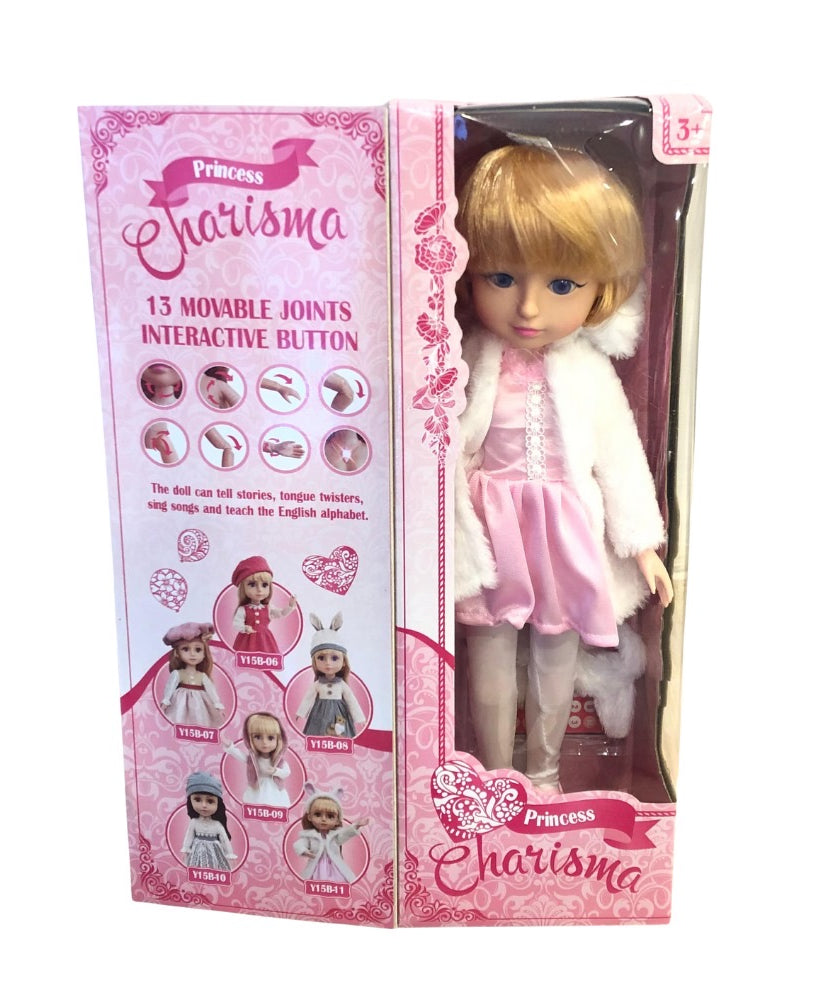 Princess Charisma 13 Movable Joints Interactive Button With Remote Control