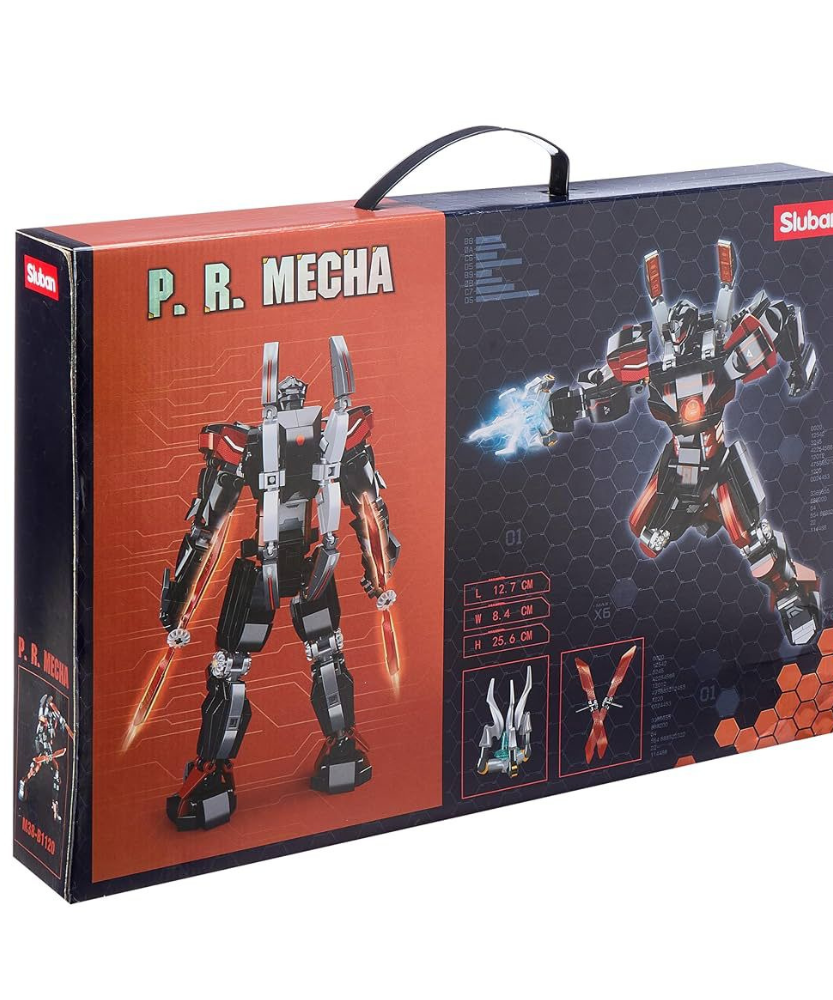 P.R.Mecha Red Robot 585 PCS Lego