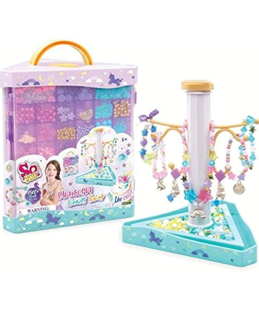 Unicorn Beads Tower Decorate The Cases With Stickers