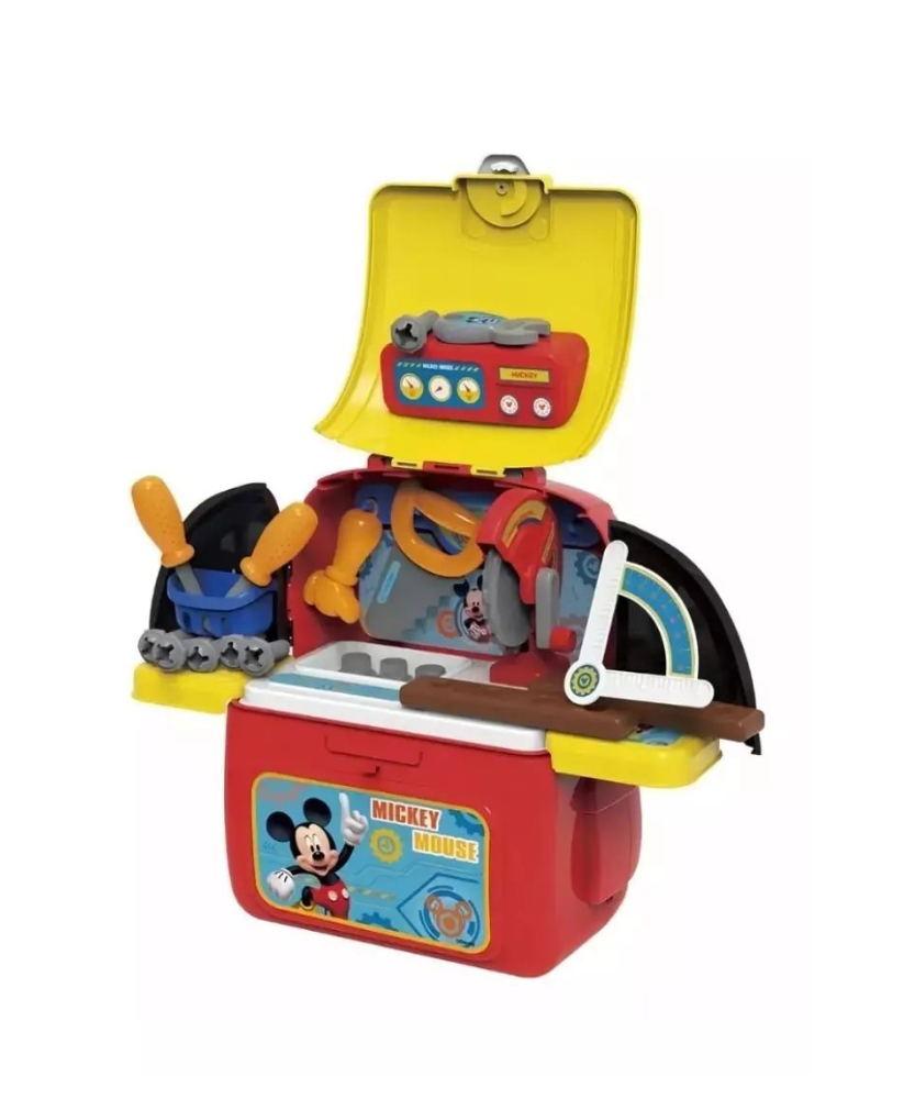Mickey Mouse 2in1 Workbench Backpack Playset