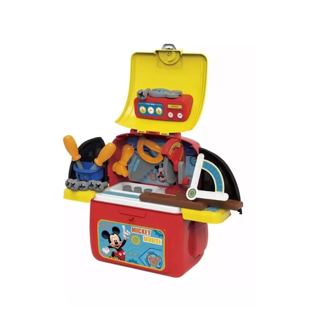 Mickey Mouse 2in1 Workbench Backpack Playset