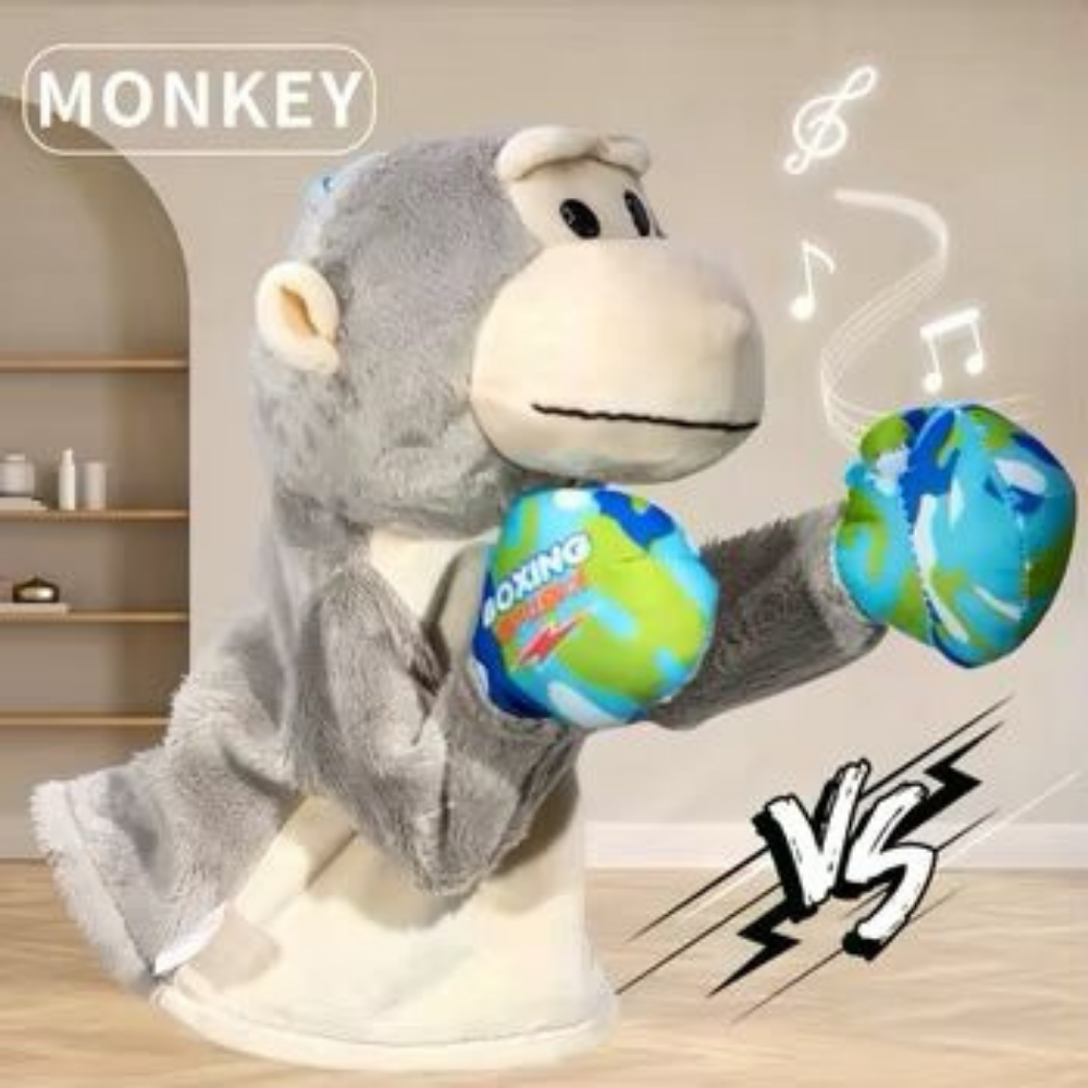 Monkey Doll Baby's Good Partner Soothing Music And Comfortable Fabrics