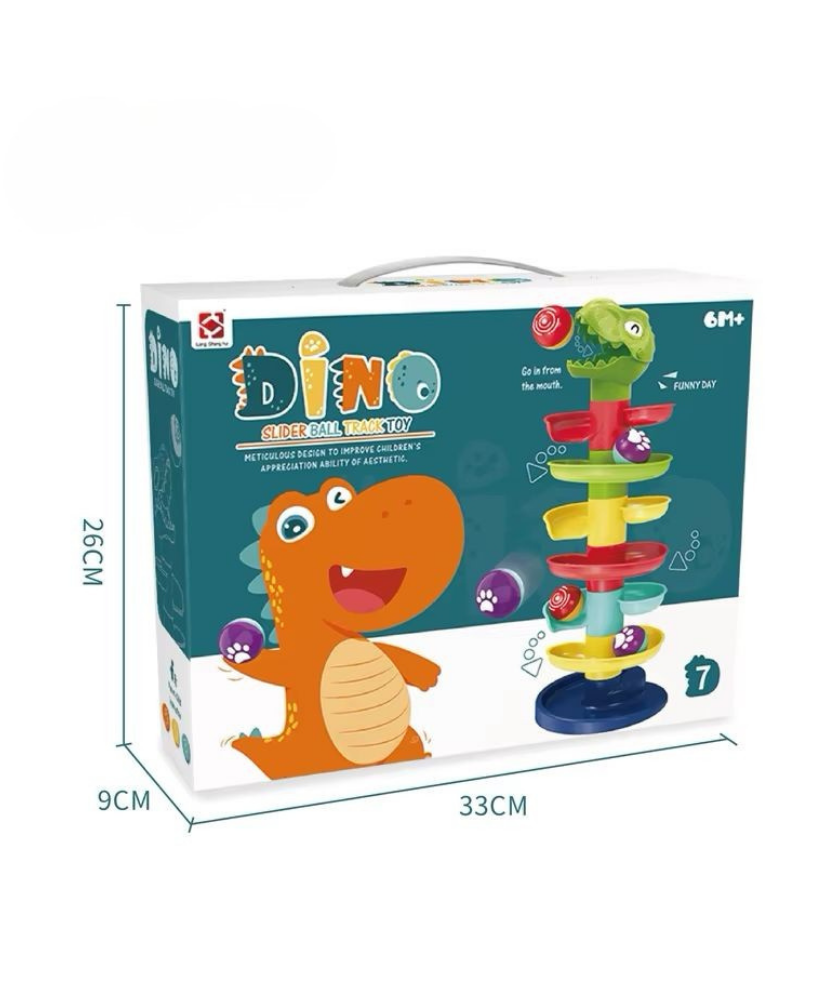 Dino Slider Ball Truck Toy 7 Layers