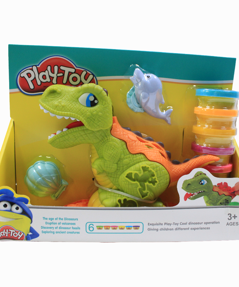 Play Toy Animals Dinosaur Dough