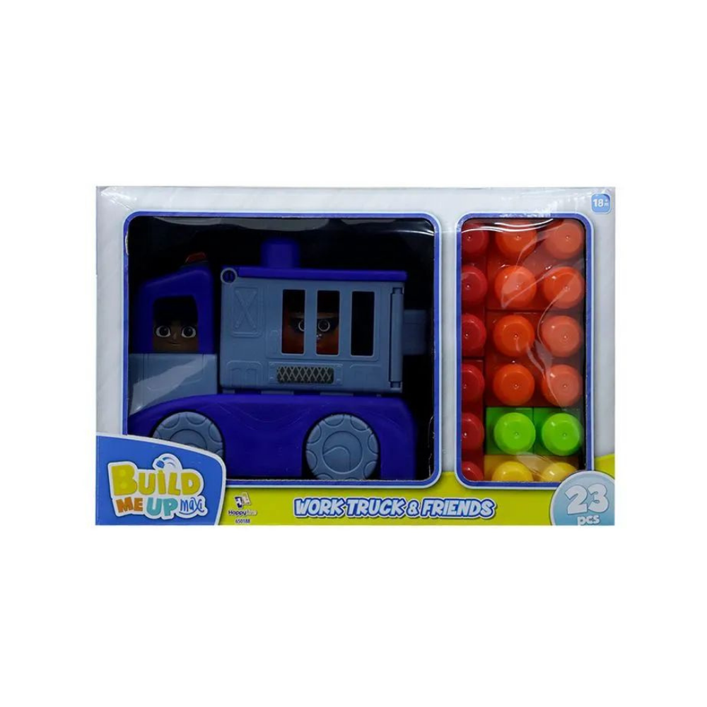 Build Me Up Maxi Work Truck&Friends 23 PCS