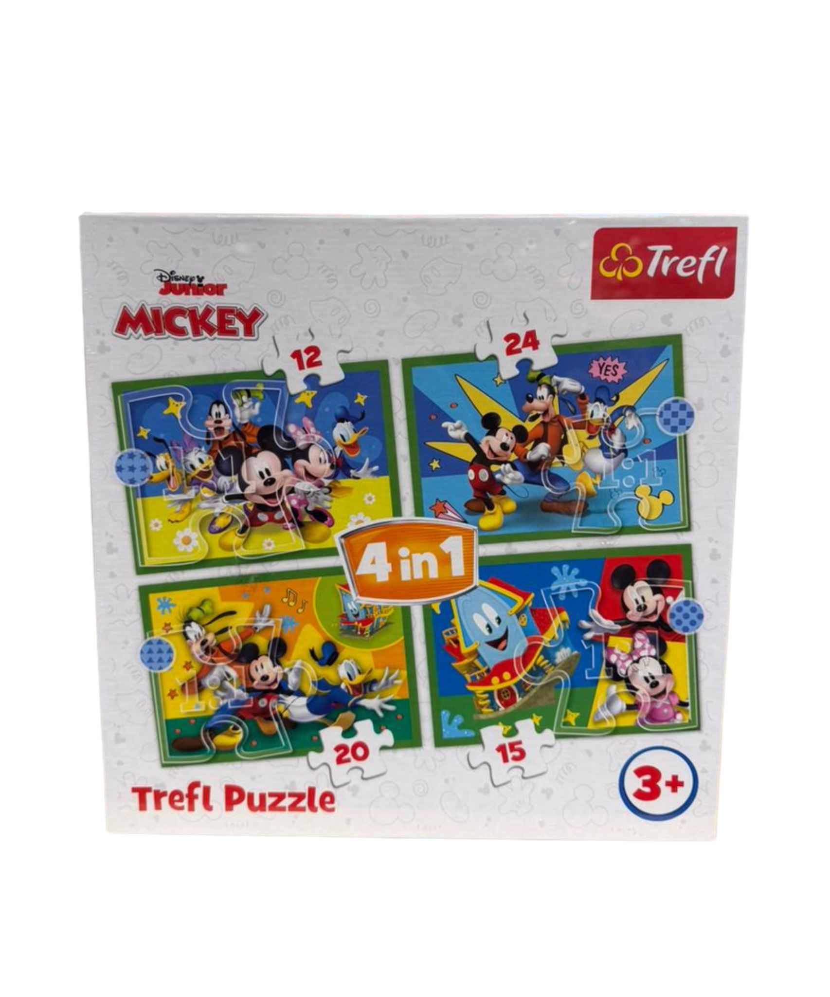 Mickey 4 In 1 Trefl Puzzel