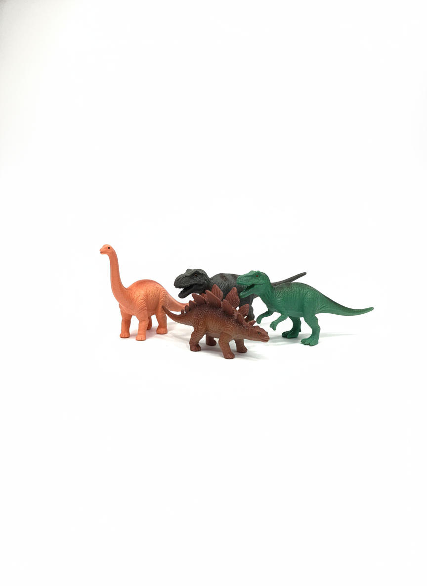 5 Piece Simulation Mini Dinosaur Set