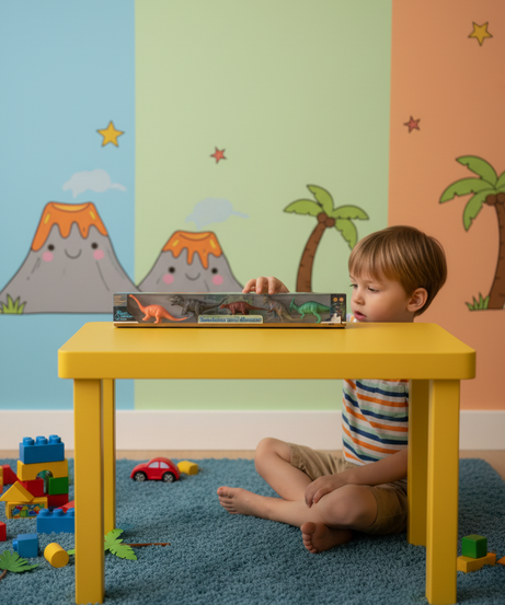 5 Piece Simulation Mini Dinosaur Set