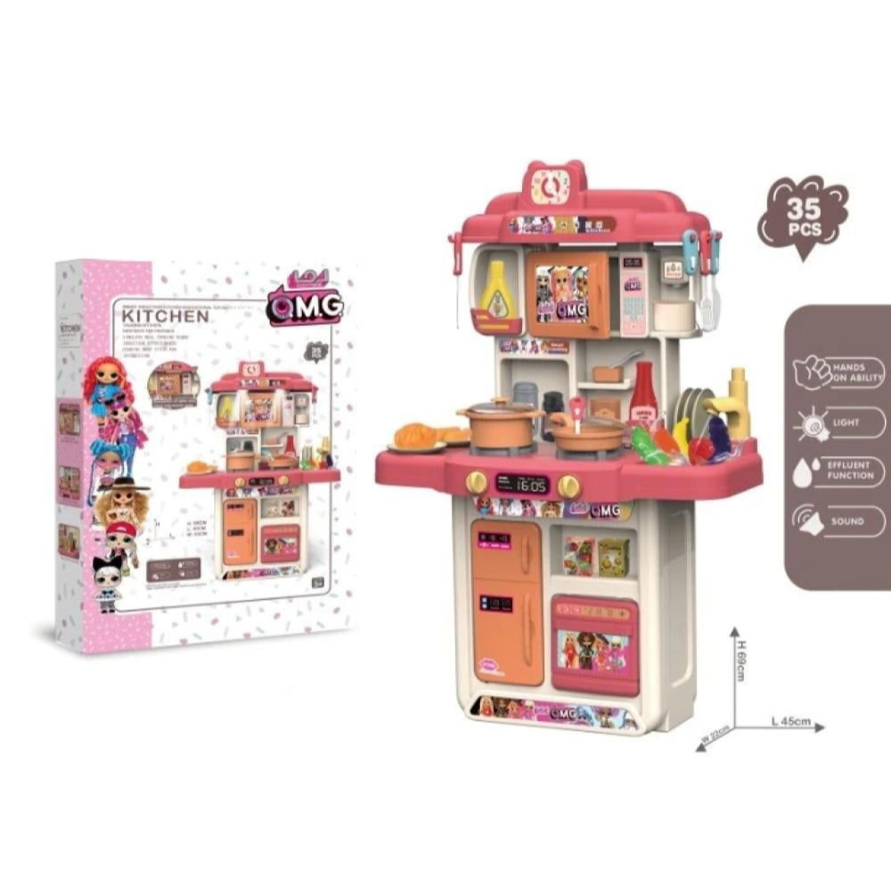 Smart Induction Kitchen Educational Toy Set
