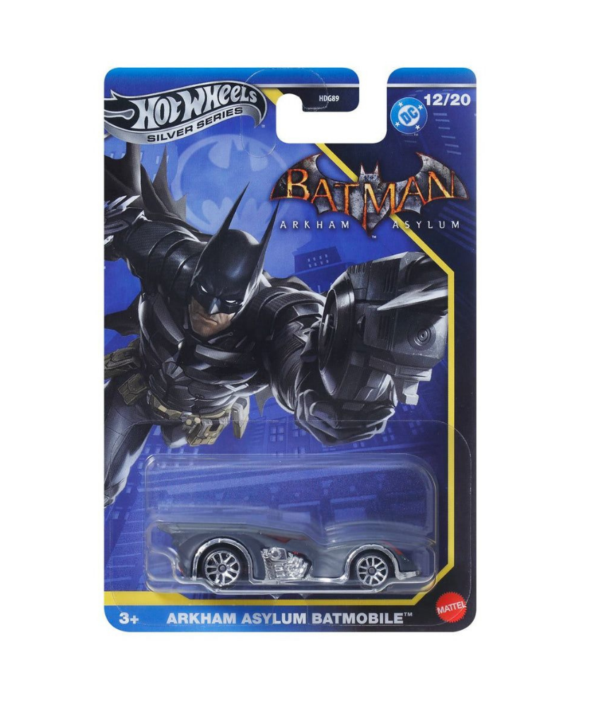 Hot Wheels Silver Series Batman: Arkham Asylum Vehicle