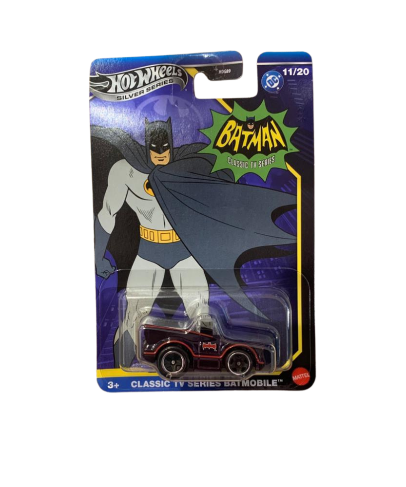 Mattel Hot Wheels Silver Series Batman Classic TV Series Batmobile