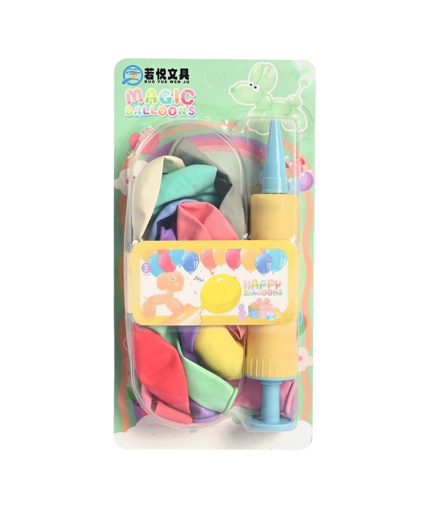 Balloons With Air Pump