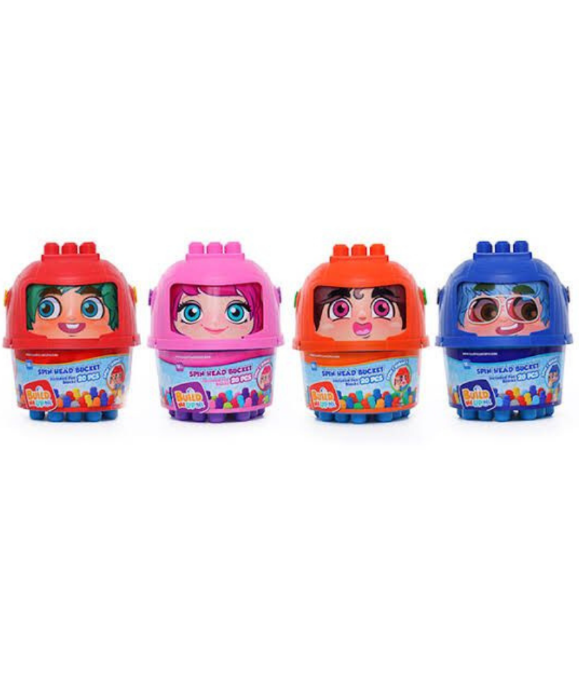 Build Me Up Maxi Spin Head Bucket 20 PCS