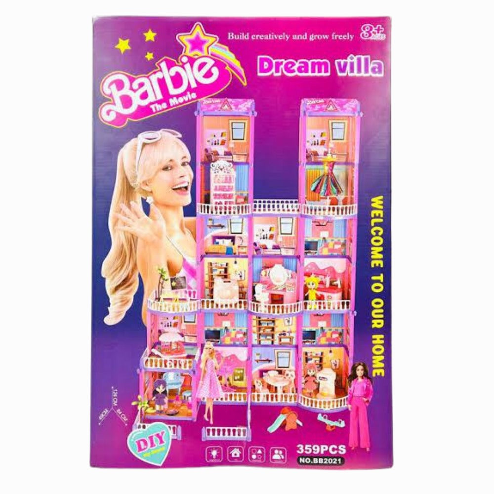 Barbie The Move Build Creatively And Grow Freely Dream Villa