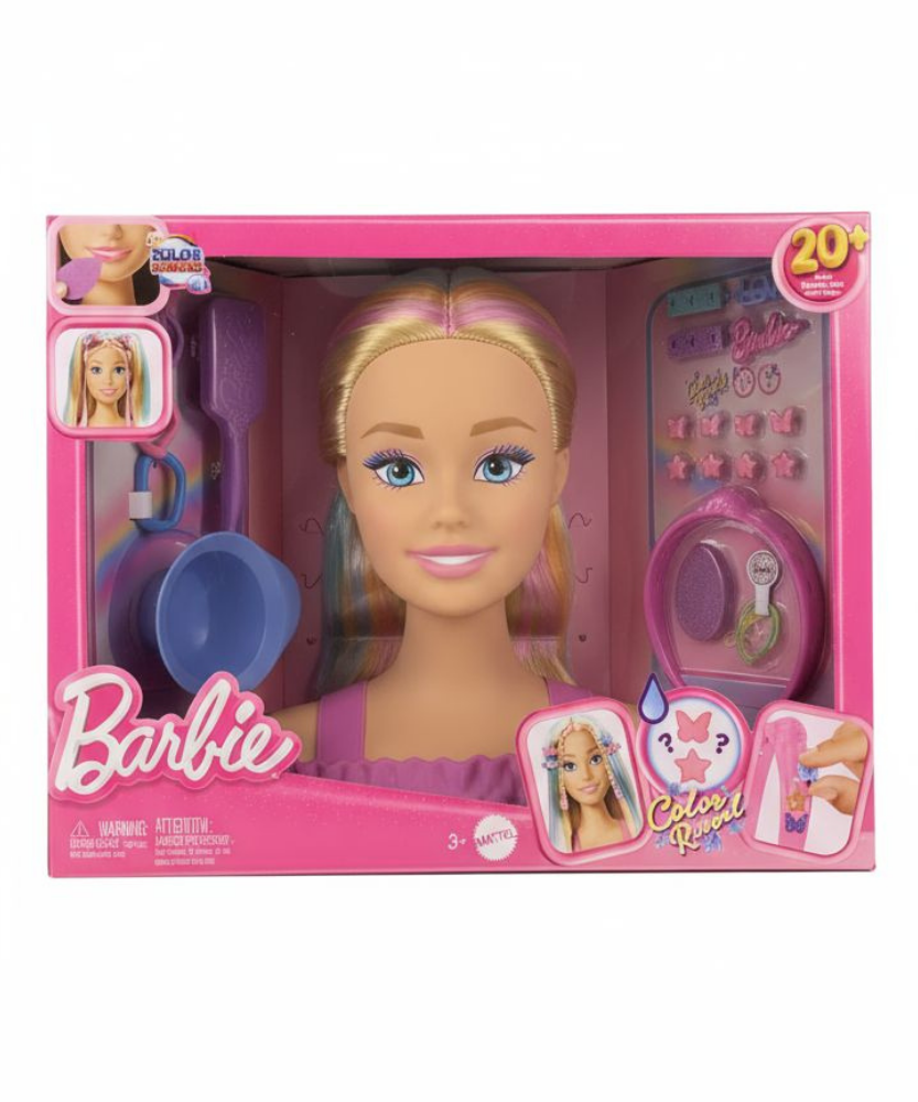 Barbie Color Reveal Styling Head (caucasian)