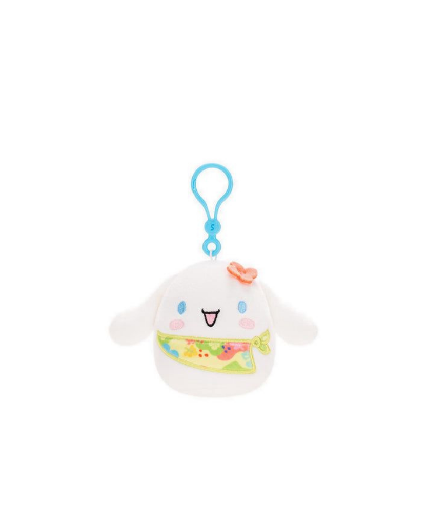 Jazwares Squishmallows - Clip-On Cartoon Animation: Sanrio Soft Toy (3.5 Inch)