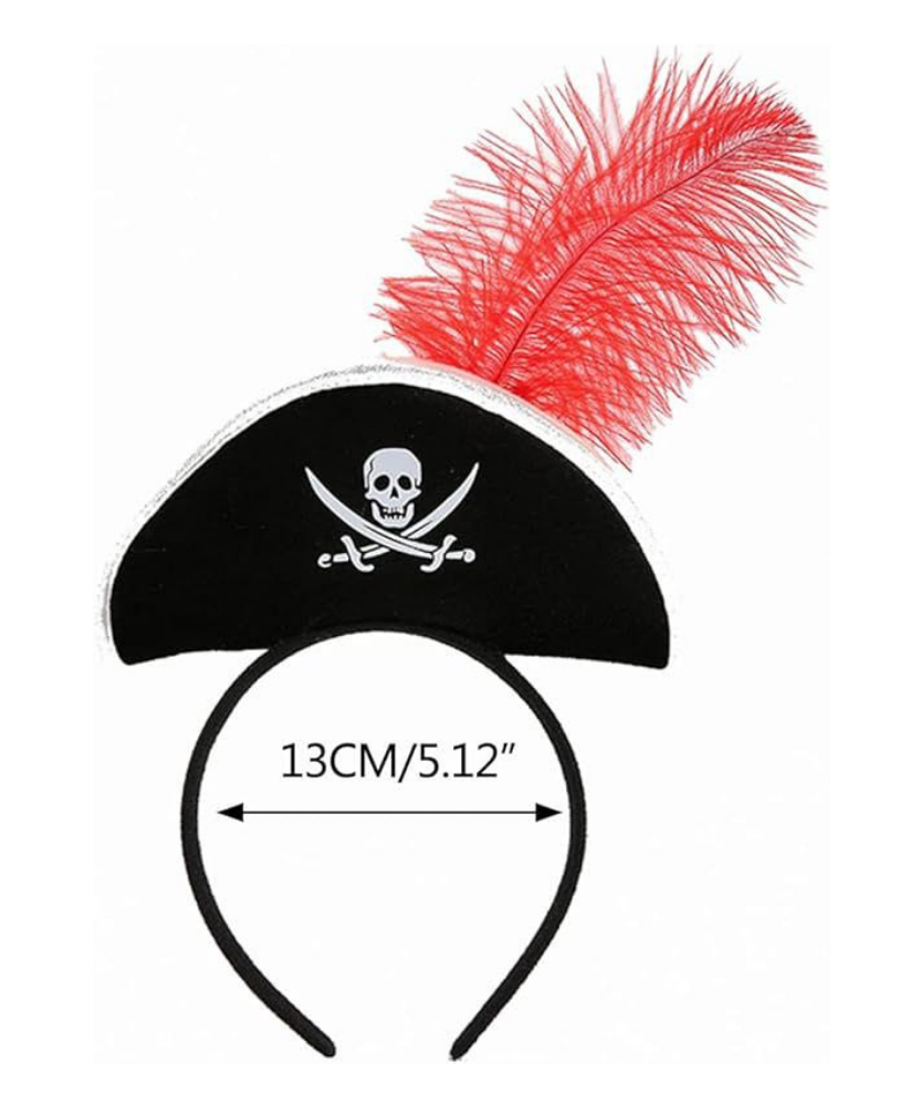 Halloween Pirate Head Band