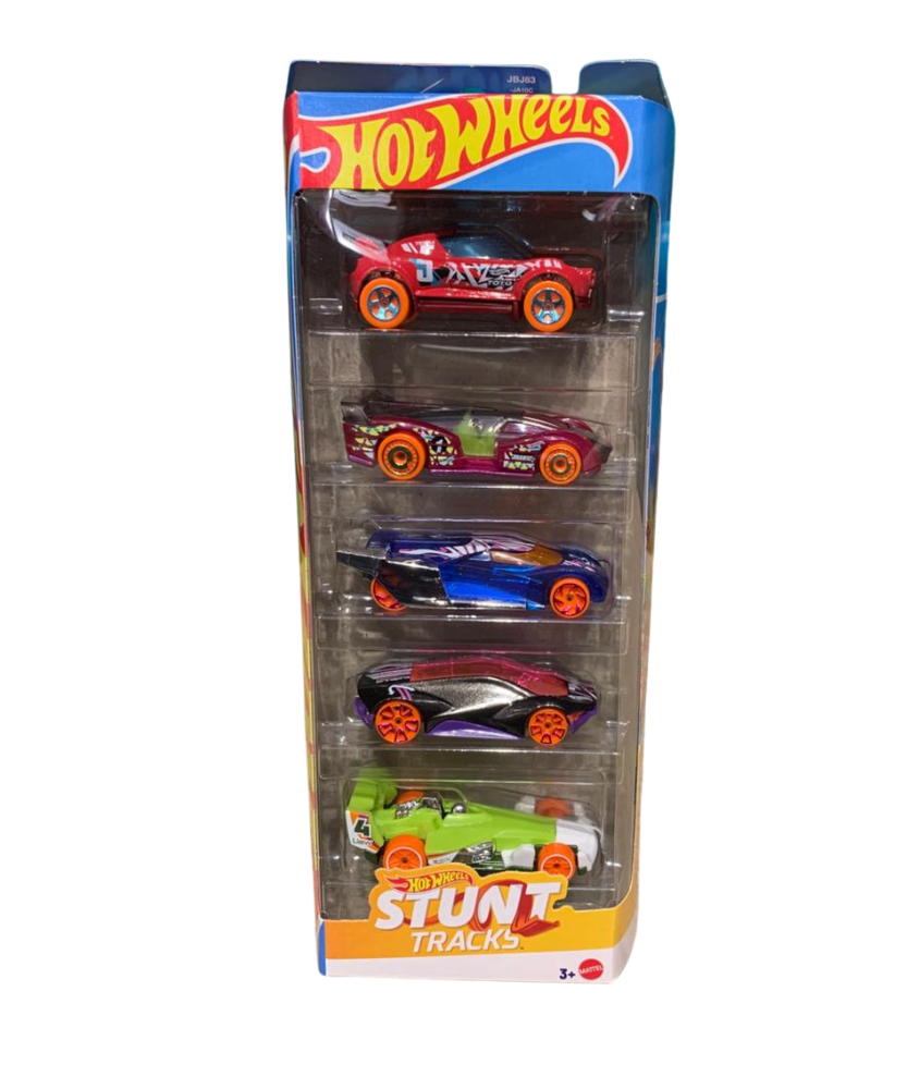 Mattel Hot Wheels Basic Assorted Die-Cast 5-Pack Pack 1:64
