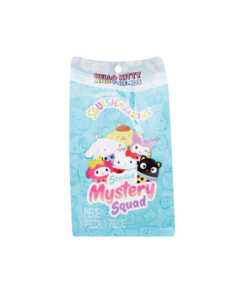 Jazwares Squishmallows Cartoon Animation Sanrio  Hello Kitty & Friends Scented Mystery Pack 6 Designs 5 inch