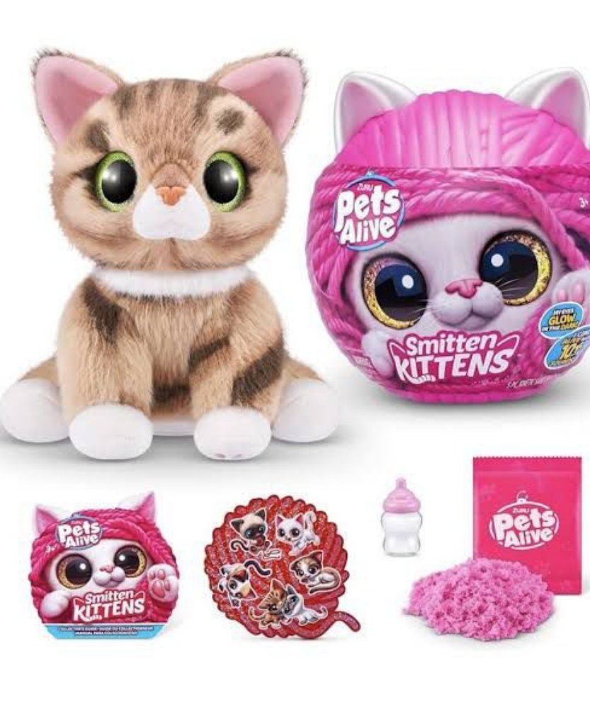 Zuru - PETS ALIVE - SMITTEN KITTENS - SERIES 1 - INTERACTIVE PLUSH