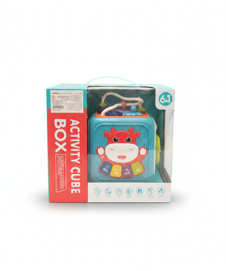 6-in-1 Activity Cube Box