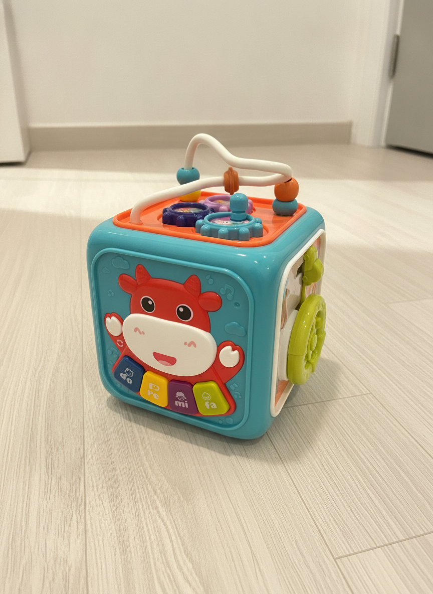 6-in-1 Activity Cube Box
