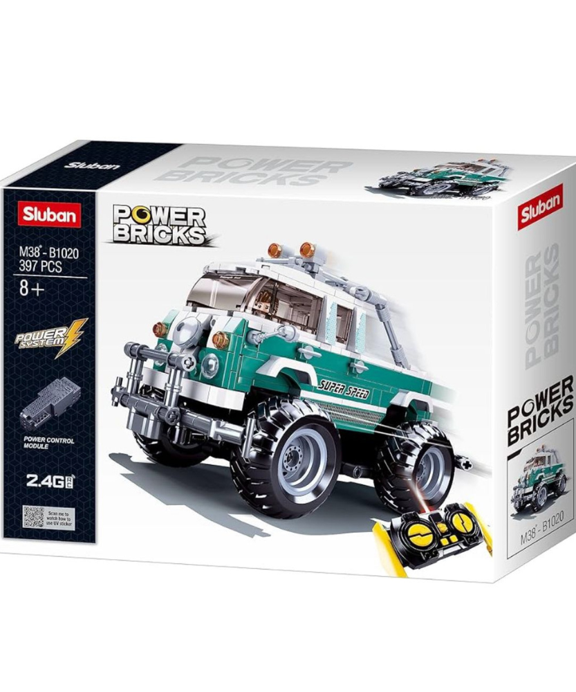 Power Bricks Super Speed With Remote Control Power System 264 PCS Lego