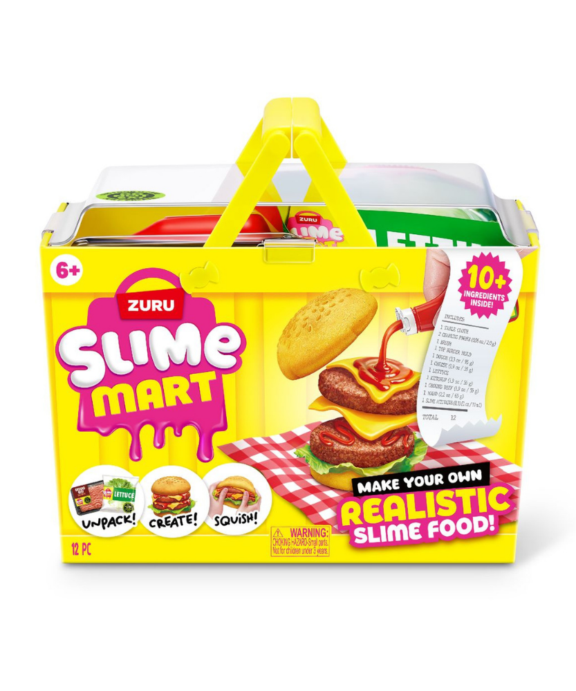 ZURU Slime Mart Realistic Slime Food Burger Kit