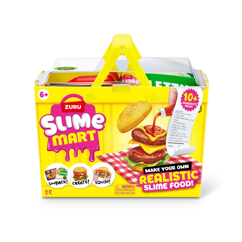 ZURU Slime Mart Realistic Slime Food Burger Kit