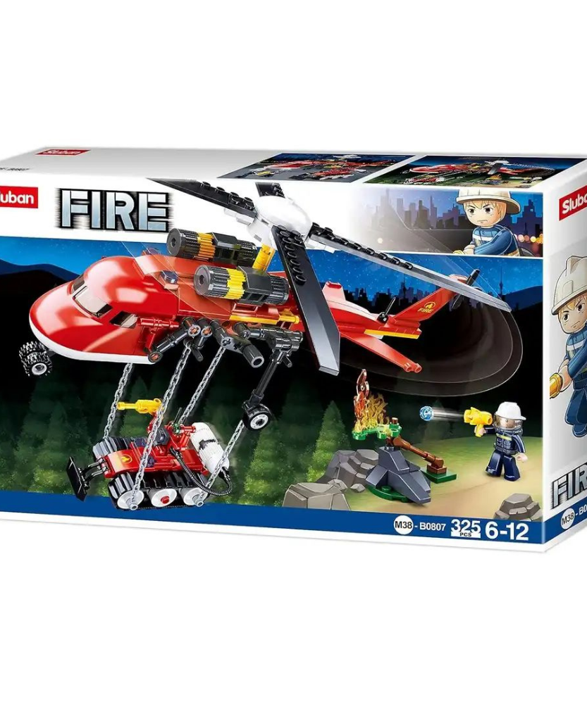 Fire Helicopter 325 PCS Lego