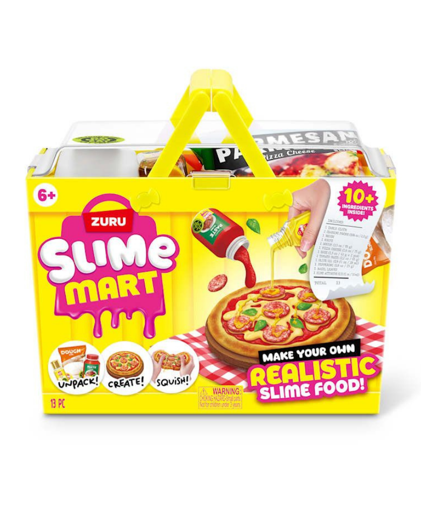 ZURU Slime Smart: Make Your Own Realistic Slime Food! (Pizza Kit)