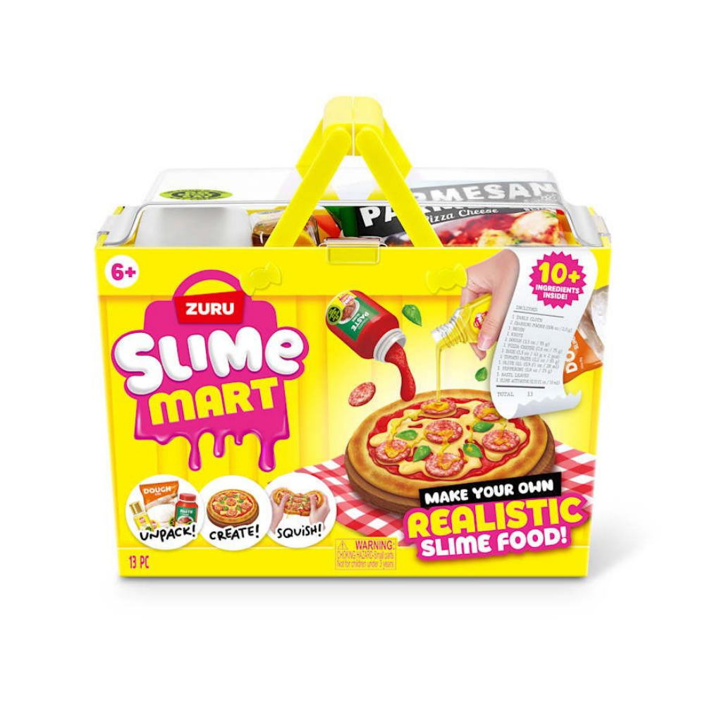 ZURU Slime Smart: Make Your Own Realistic Slime Food! (Pizza Kit)