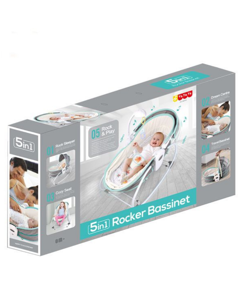 5 In 1 Rocker Bassinet Baby Bed