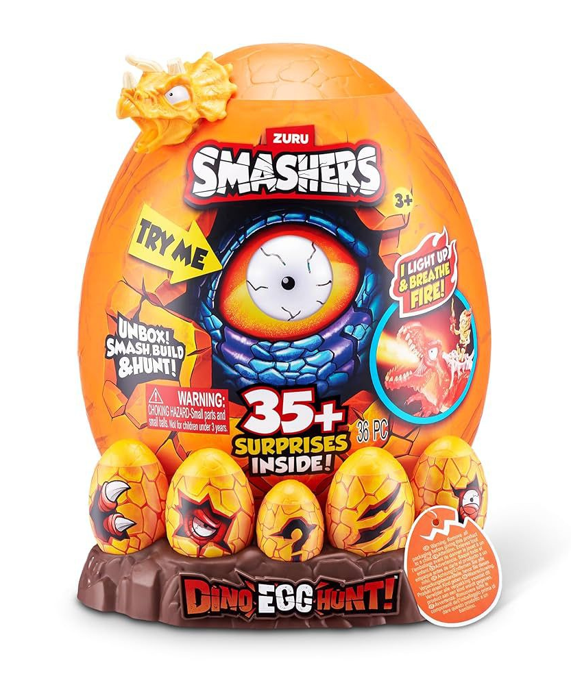 ZURU Smashers Dino Egg Hunt!
