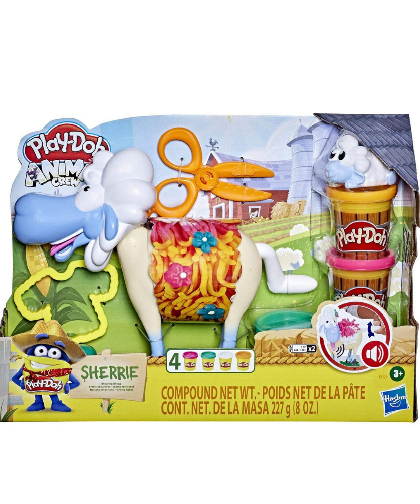 Play Toy Animals Crew Shearing sheep dough