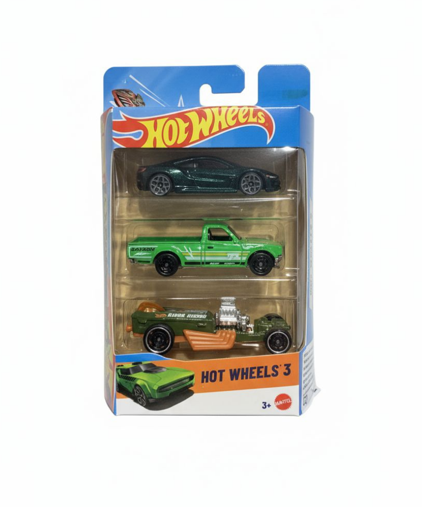 Hot Wheels 3-Pack Car Assortment