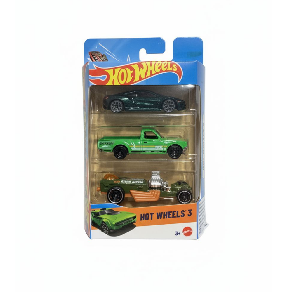 Hot Wheels 3-Pack Car Assortment