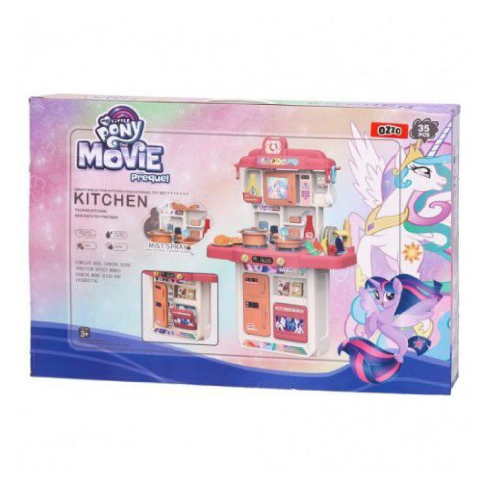 My little Pony Smart Induction Kitchen 35 PCS
