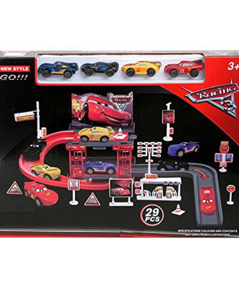 Parking Garage Cars Racing