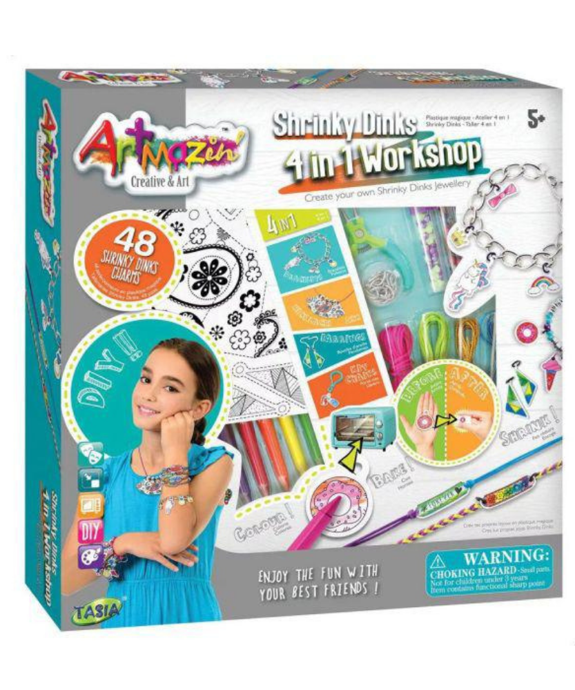 Shrinky Funky 4In 1 Workshop