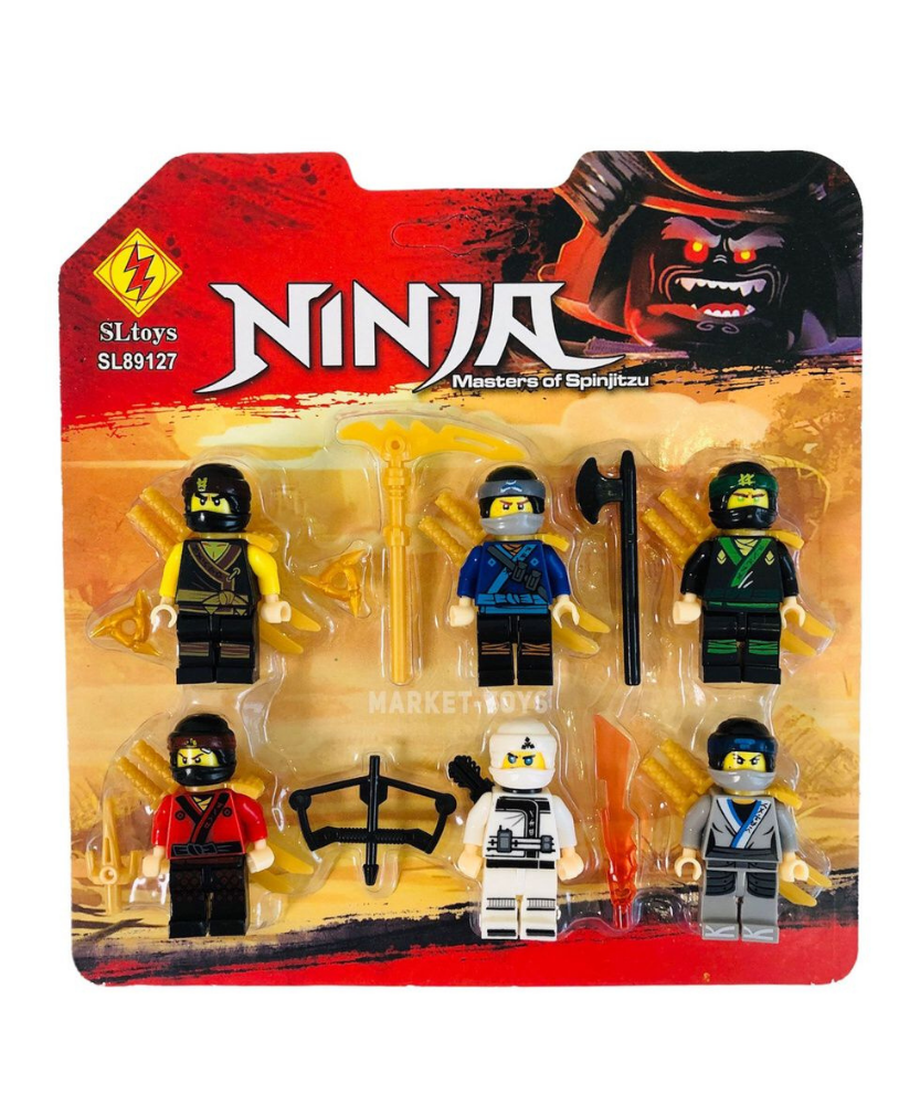Ninja Masters Of Spinjitzu Mini Characters