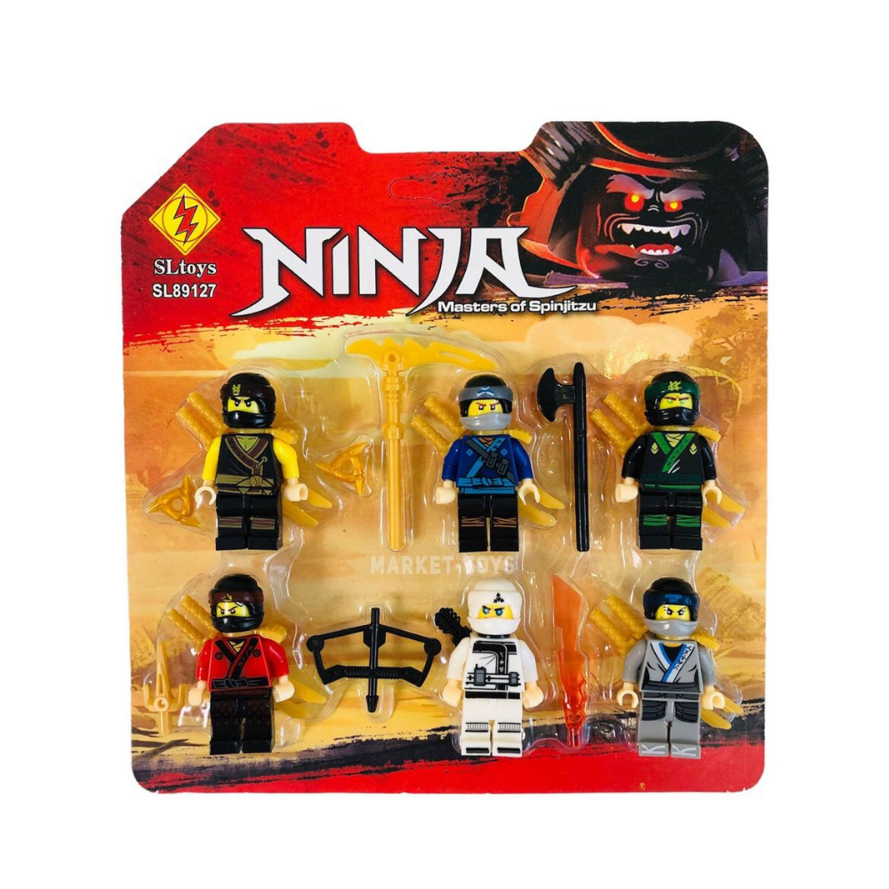 Ninja Masters Of Spinjitzu Mini Characters